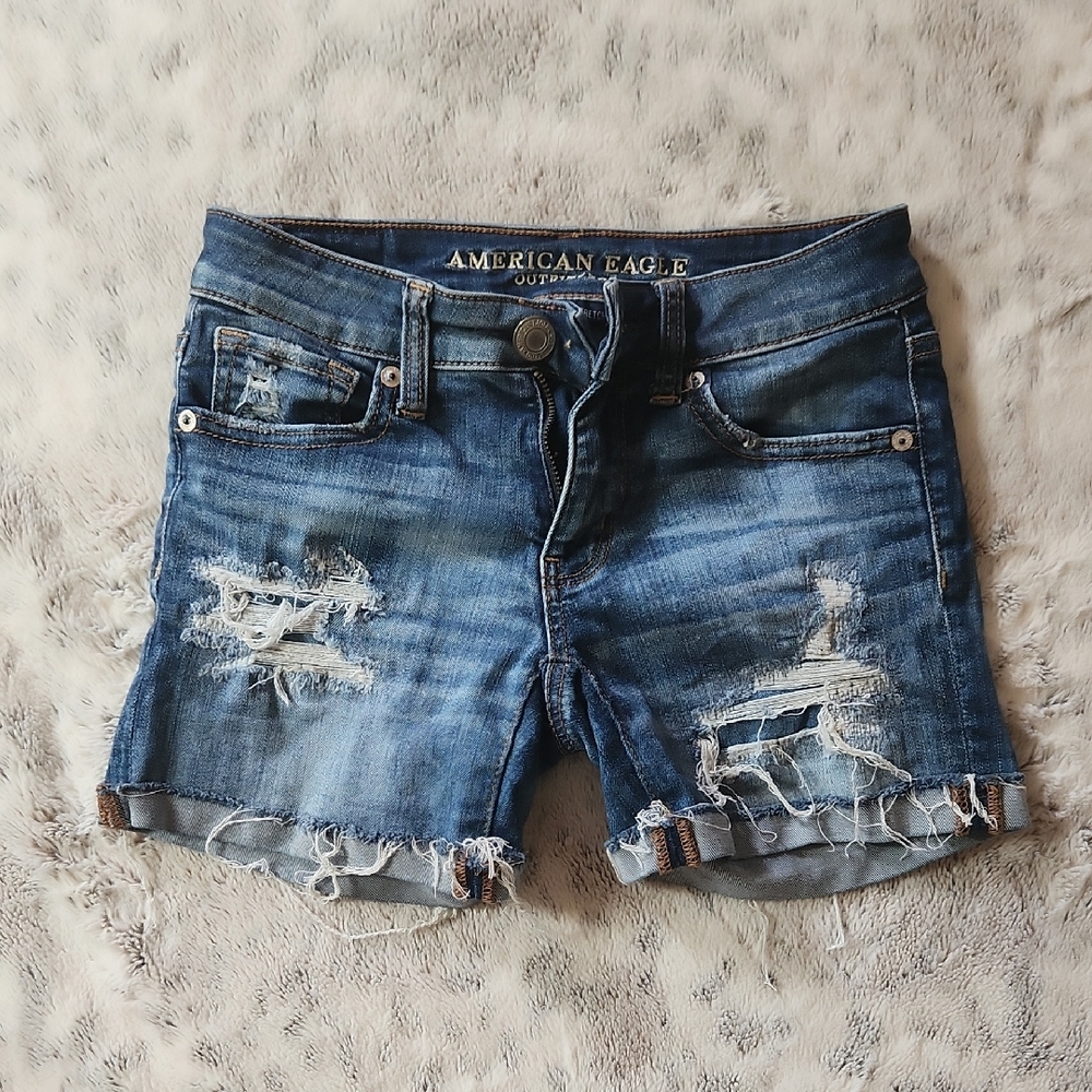 American Eagle Outfitters Blue Jean Shorts